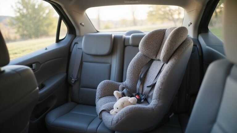 child safety rear seat