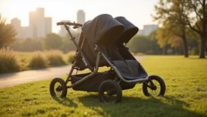 collapse bob stroller quickly
