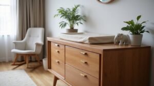 dual purpose changing dresser