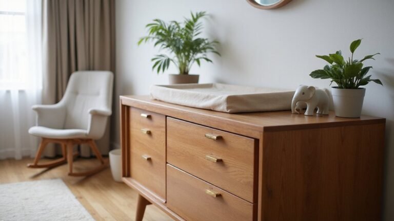 dual purpose changing dresser