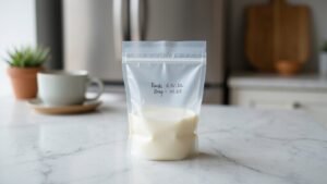 freezing breast milk safely