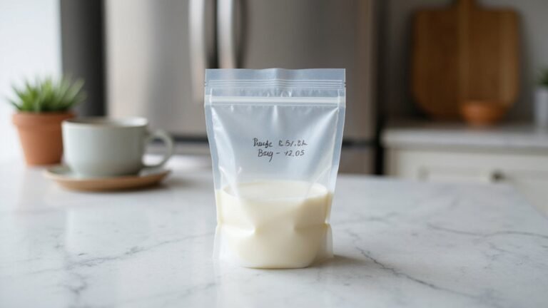 freezing breast milk safely
