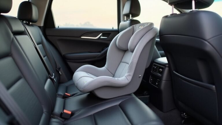 infant car seat placement