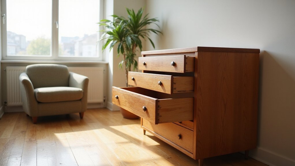removing drawers from chest
