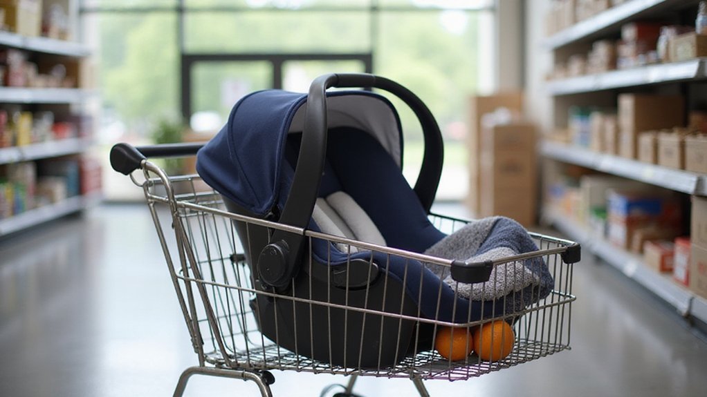 secure infant car seat safely