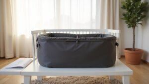 setting up portable sleep shelter