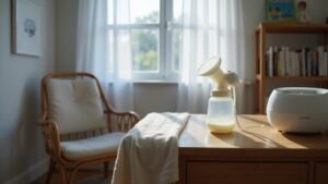 starting and switching breastfeeding pump