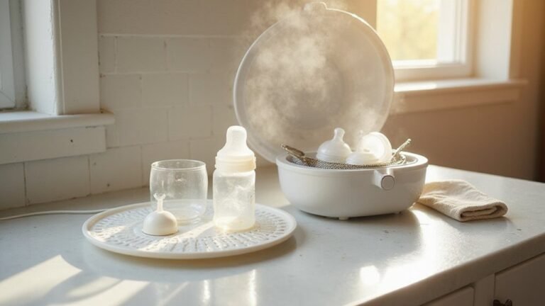 sterilize breast pump parts