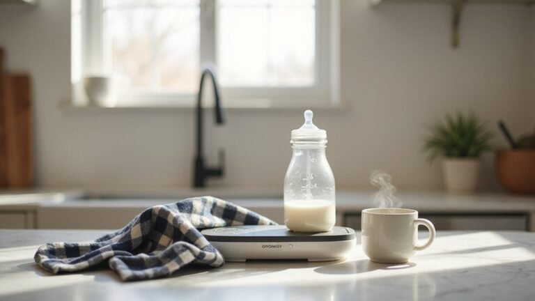 using grownsy bottle warmer